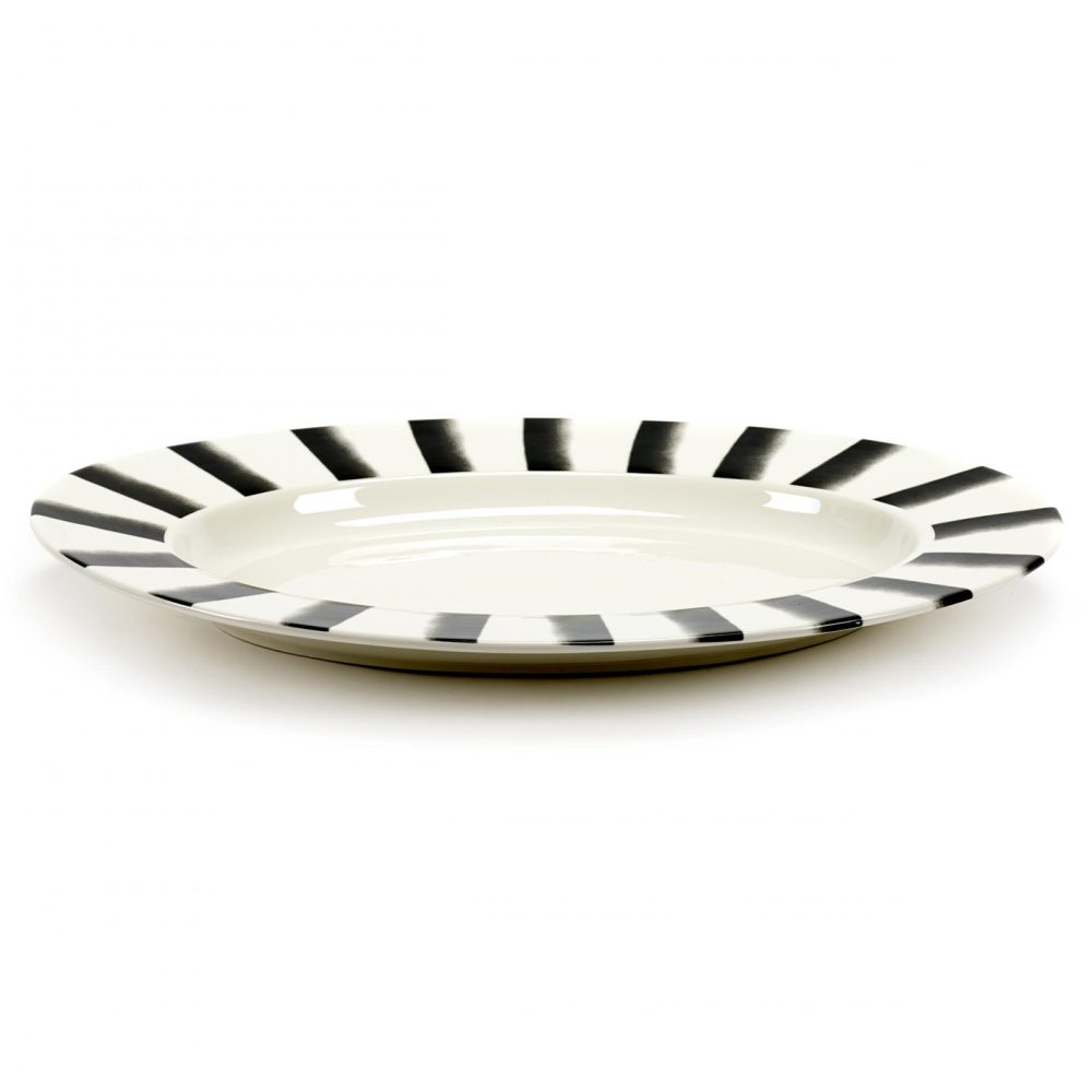 Pasta & Pasta ovalt serveringsfat XL, Lines