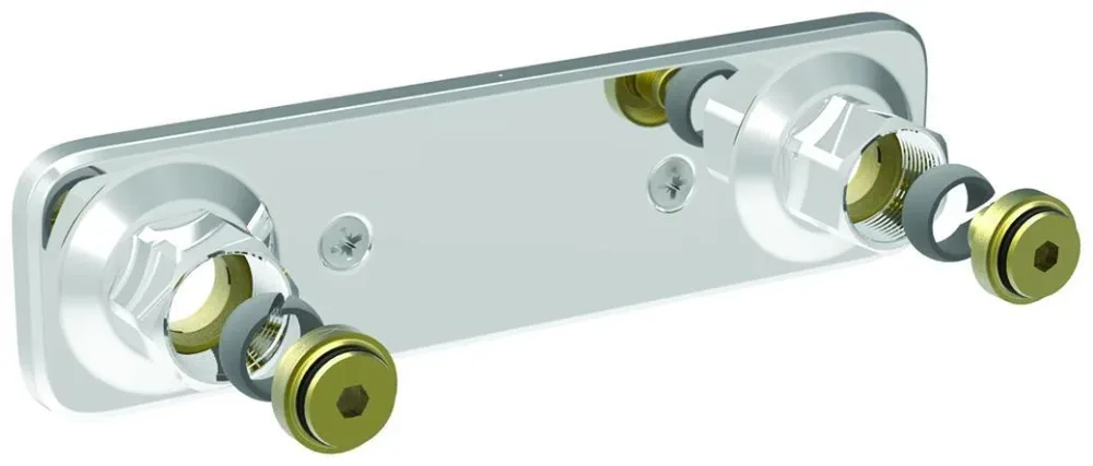 Vatette V6 Blandarfäste för plaströr, dold rördragning 160 c/c, 15 mm rördiameter
