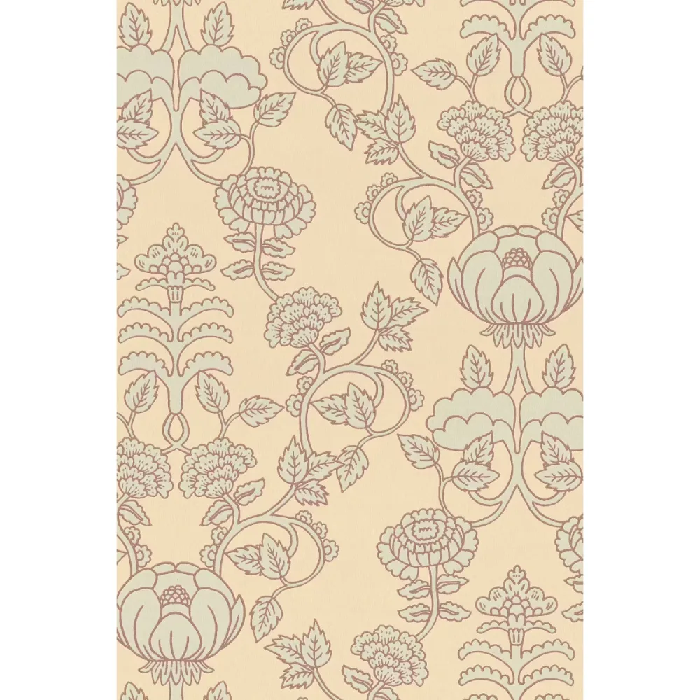 Cheri Spritz Minty Breeze Beige 161-02 Beige Tapet | Stuvbutiken
