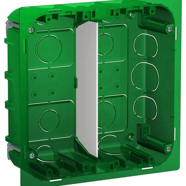 Schneider Electric NU8724 Infällnadsdosa infälld 2-raders