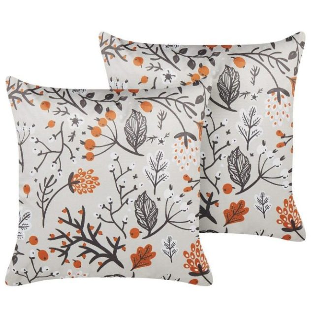 Prydnadskuddar Montbretia set om 2