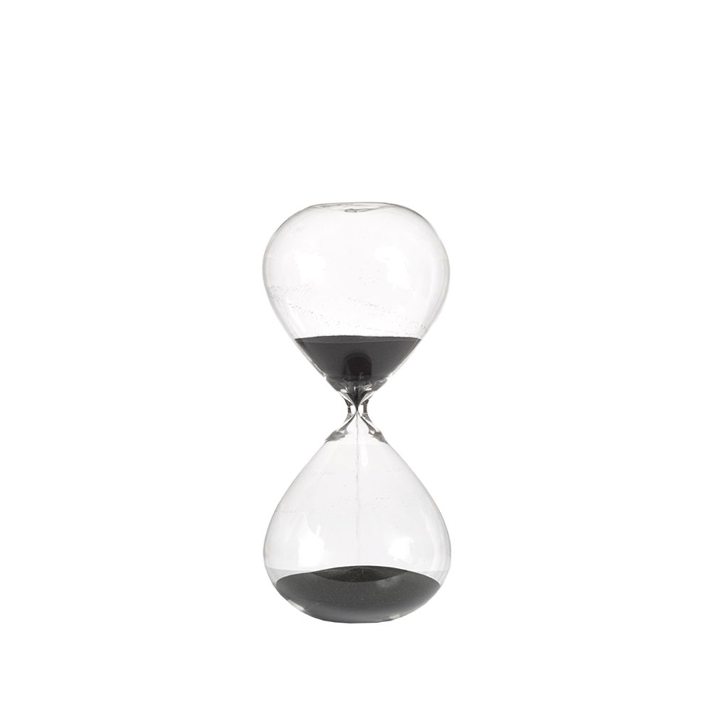 Ball timglas M 30 cm, Svart