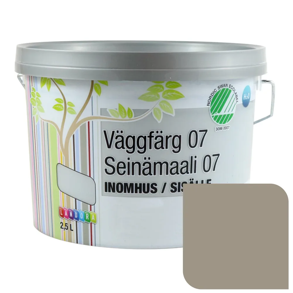 Billig Väggfärg i mörkbeige kulör 2.5L | Stuvbutiken - Bild 2