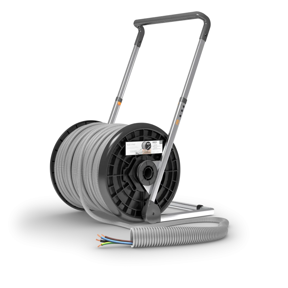 PM FLEX FQ Kabel fördragen, halogenfri och flamskyddad 300 m, 5G1,5 mm² - Bild 2