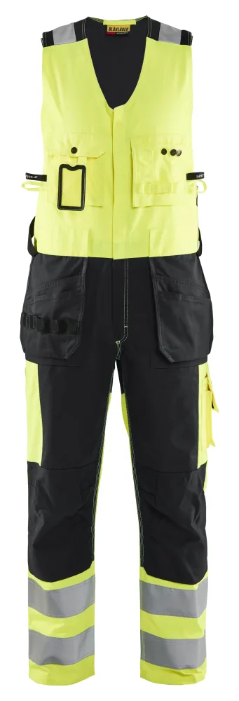 Blåkläder 265318043399C50 Västbyxa varsel, gul/svart C50 - Bild 2