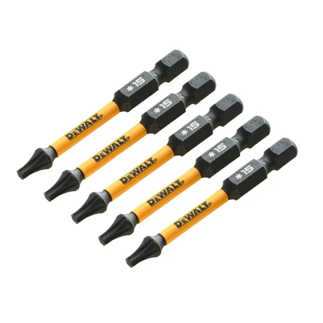 Dewalt DT7394T-QZ Torsionbits T15, 57 mm, 5-pack