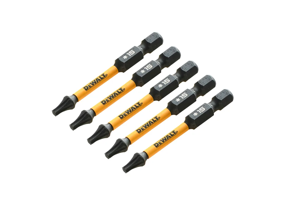 Dewalt DT7394T-QZ Torsionbits T15, 57 mm, 5-pack