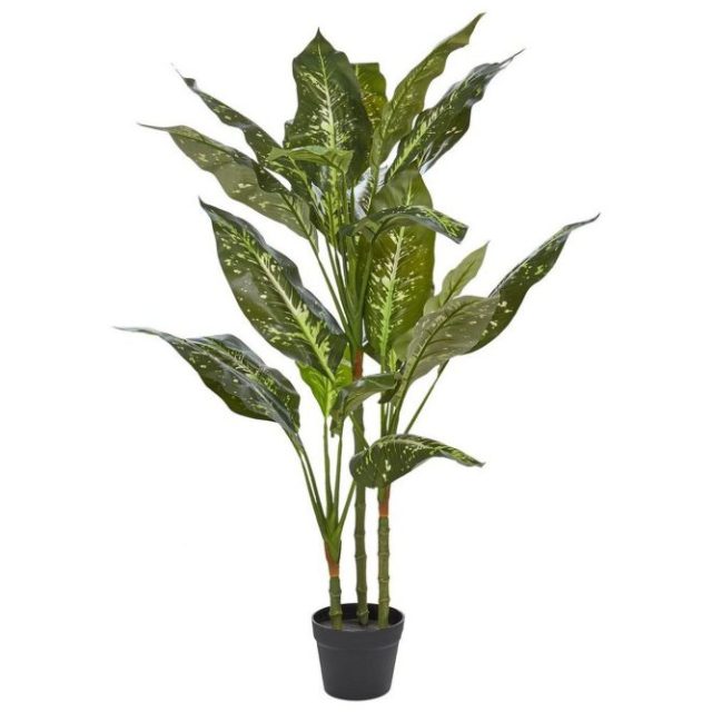 Konstgjord växt Dieffenbachia 55x55x110 cm