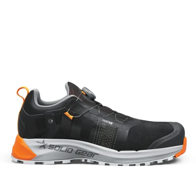 Solid Gear Haze 2 Fly Low Skyddssko svart/orange 38
