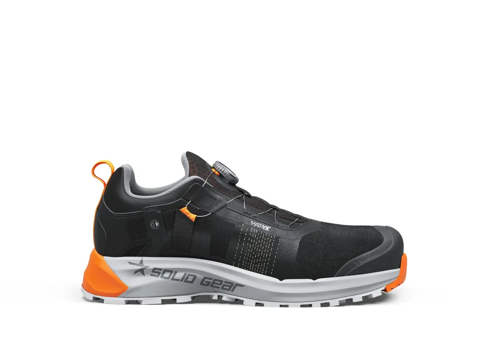Solid Gear Haze 2 Fly Low Skyddssko svart/orange 38