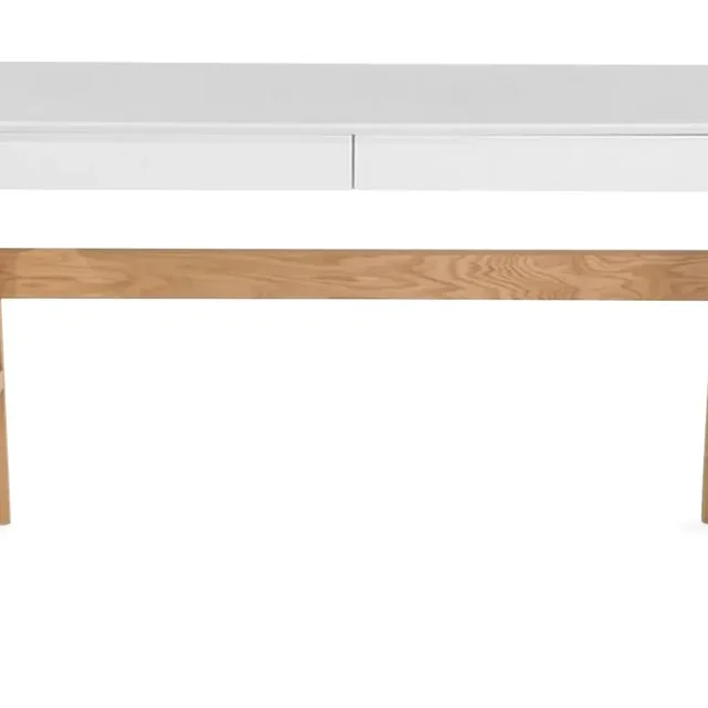 Jahnyia Skrivbord 120 cm med Förvaring 2 Lådor