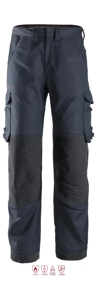 Snickers Workwear 6362 ProtecWork Arbetsbyxa marinblå 158