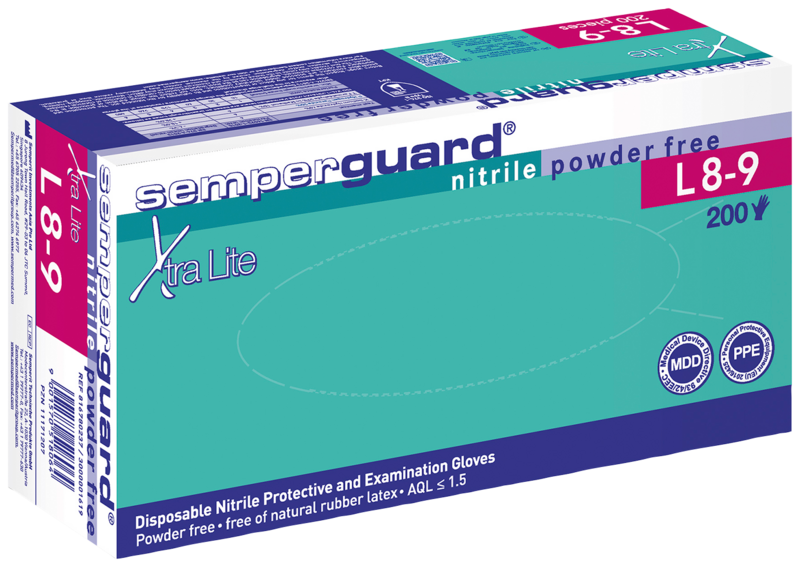 HANDSKE SEMPER NITRIL 10 180ST XTRALITE