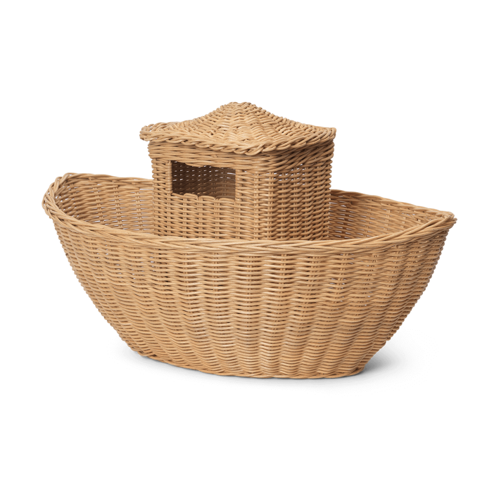 Ark flätad förvaringskorg, Natural