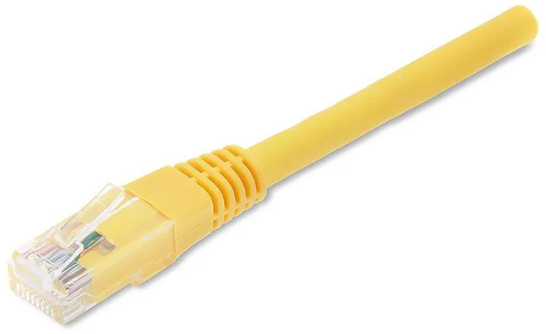 Eurolan 21D-S6-03YLX Patchkabel 2 x RJ45 SSTP, gul 3 m