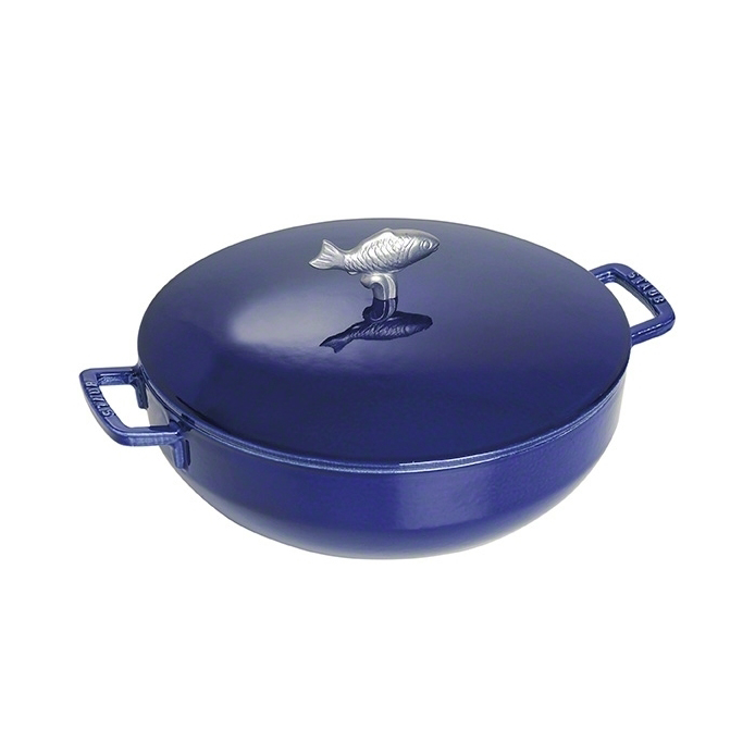 Staub bouillabaisse gjutjärnsgryta, blå