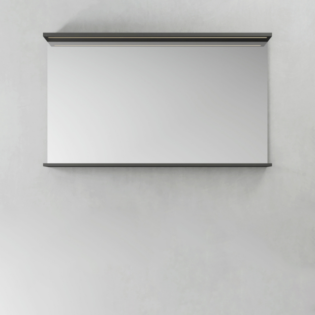 SPEGEL HAFA STORE LEDPROFIL ANTRACIT 1200
