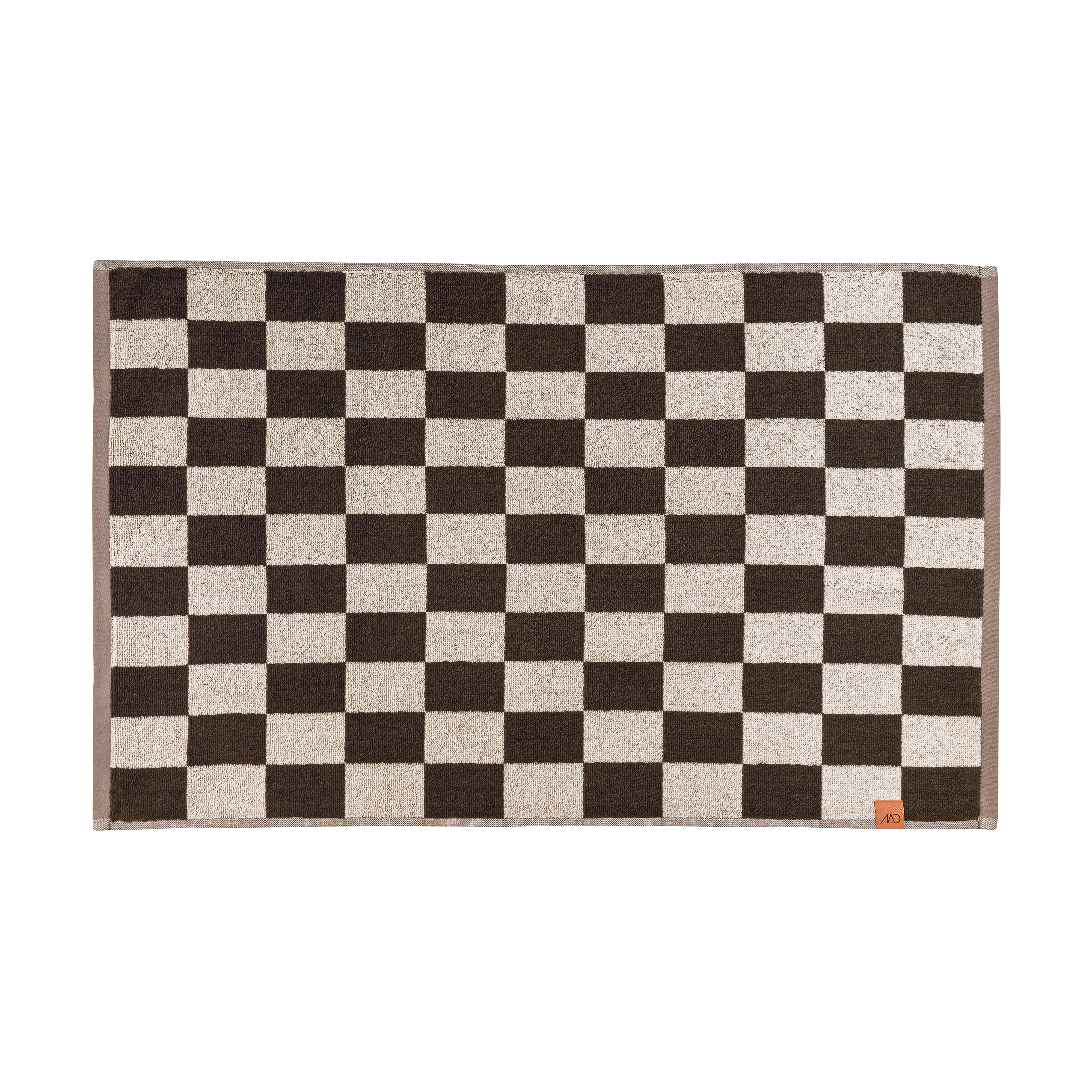 Retro badrumsmatta 50x80 cm, Chocolate