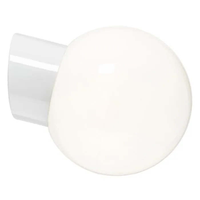 Ifö Electric 6045-840-10 Väggarmatur blank, sned, IP54, LED Vit