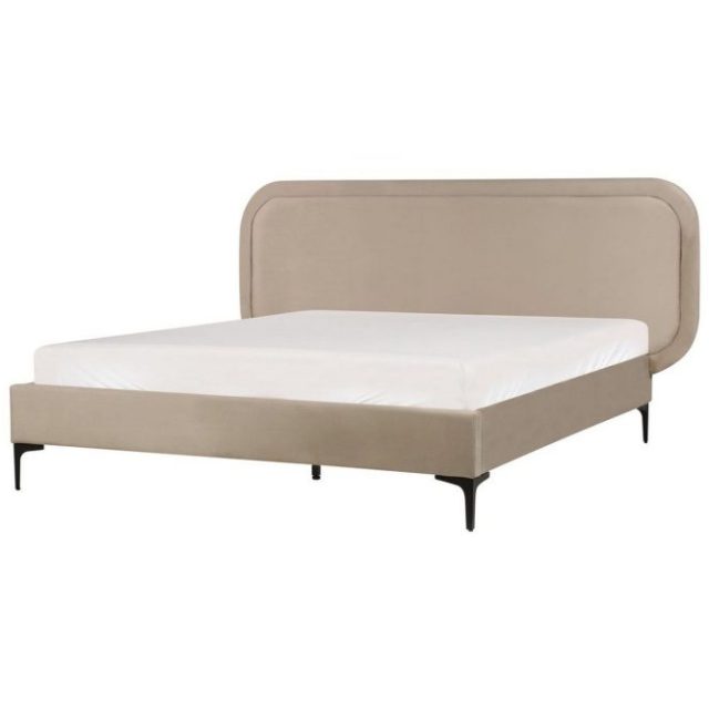 Dubbelsäng Suzette med lamellram Beige, 140x200 cm