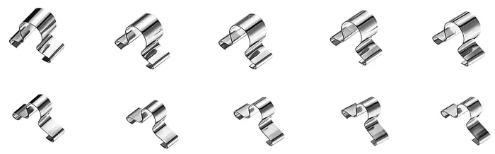 CLIPS ALUMINIUM 3/8 10ST