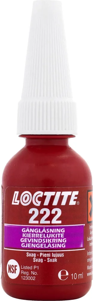 Loctite 222 Gänglåsning låg styrka 50 ml