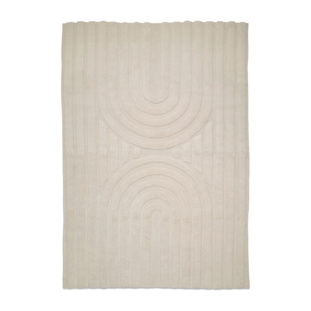Curve ullmatta 200x300 cm, Ivory
