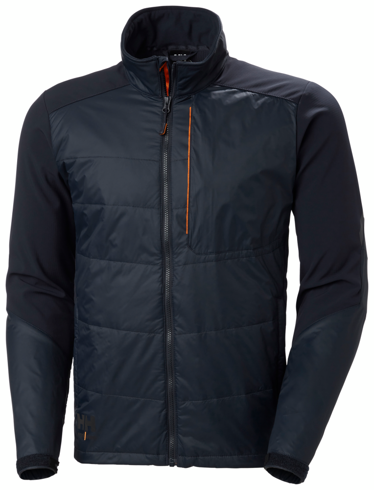 JACKA HELLY HANSEN 73233 KENSINGTON BLÅ M, HYBRID MARINBLÅ