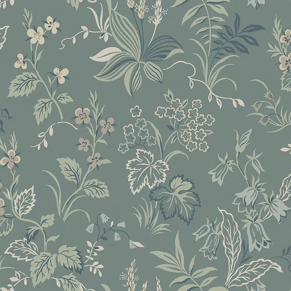 Tapet Timeless Traditions Folklore 3265 Multi Blommig