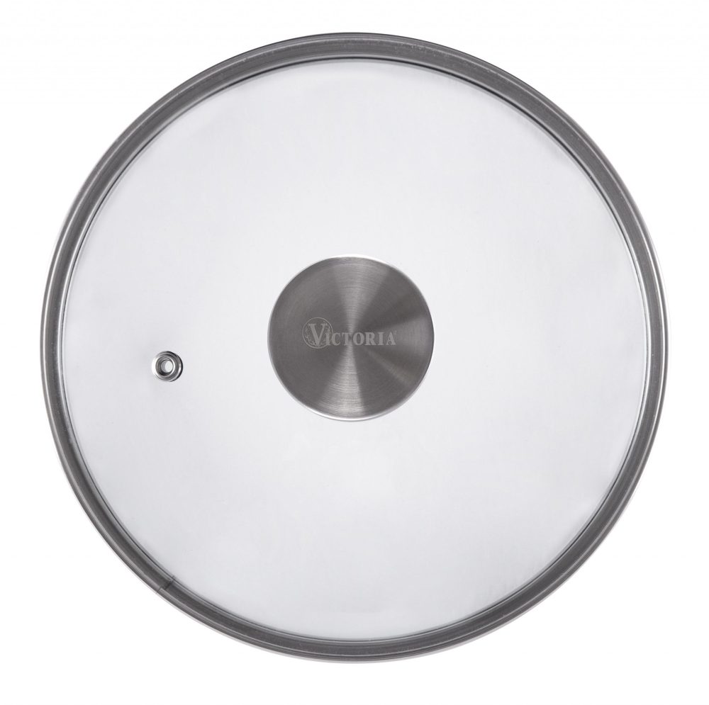 Victoria glaslock Ø16,5 cm, Silver