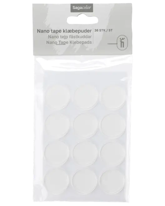 SagaColor Nano Tejp självhäftande kuddar – 36 st.