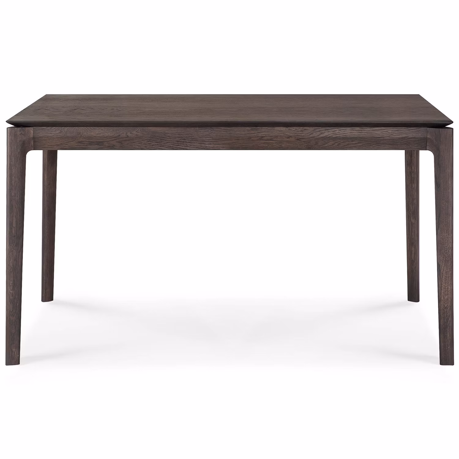 Bok Matbord Utdragbar Mörkbetsad Ek, 140-220 cm