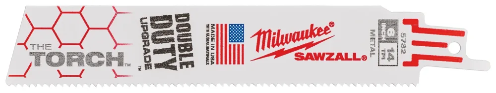 Milwaukee TORCH Tigersågblad 18T, 5-pack 150 mm
