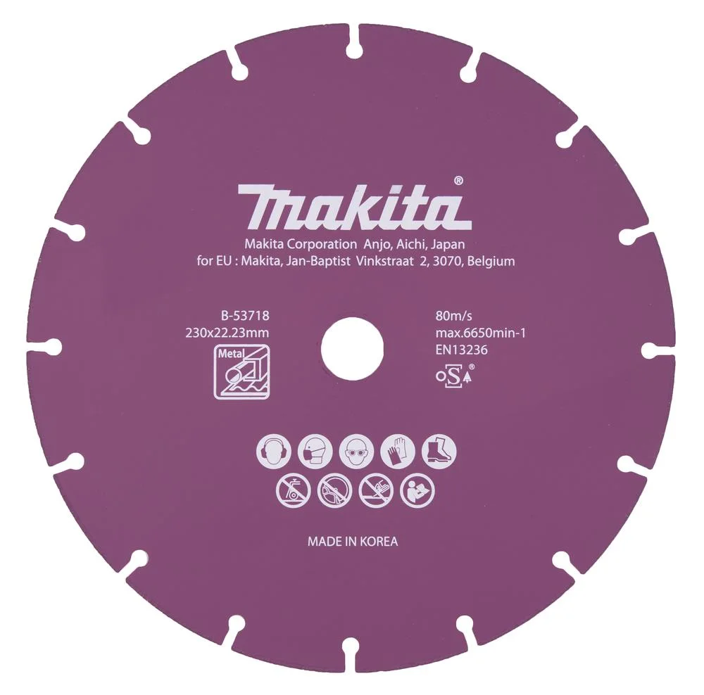 Makita B-53718 Diamantklinga 230x1,6x22,23 mm, stål