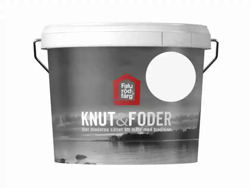 Falu Rödfärg Knut & Foder - Bruten vit 3L