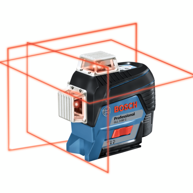 CIRKELLASER BOSCH GLL 3-80 C SOLO L-BOXX