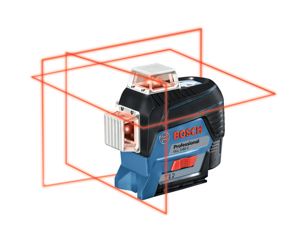 CIRKELLASER BOSCH GLL 3-80 C SOLO L-BOXX