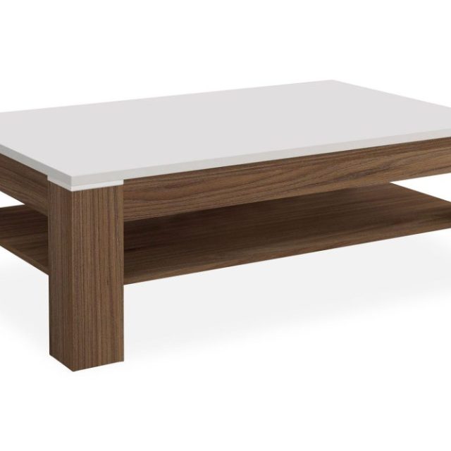 Keoisha Soffbord 120 cm med Förvaring Hylla