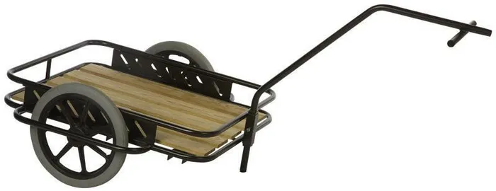 DRAGKÄRRA MED FLAK