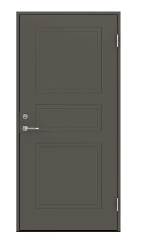 Swedoor C8000 Ytterdörr mörkgrå (S 7000-N) 888x2080 mm