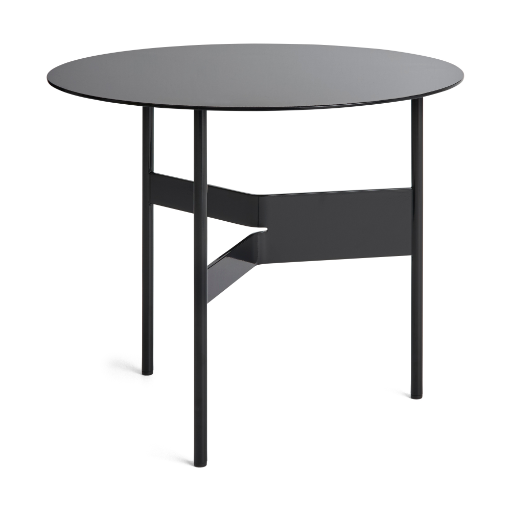 Shim coffee table sidobord Ø54 cm, Black