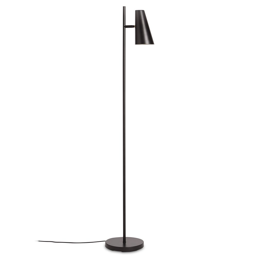 Cono golvlampa, Svart