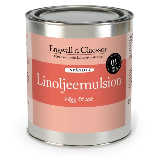 Emulsionsfärg invändig 1 L Valfri kulör