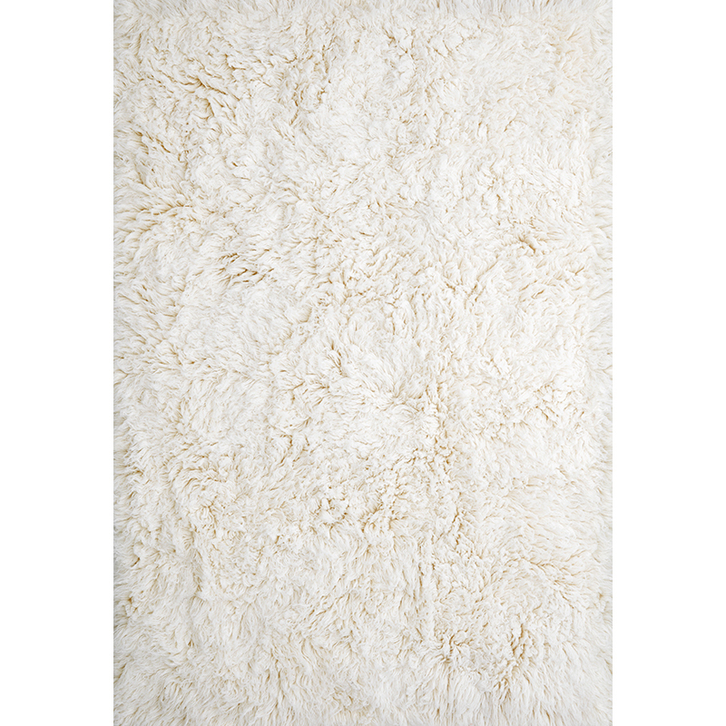 Shaggy matta 250x350 cm, Bone white