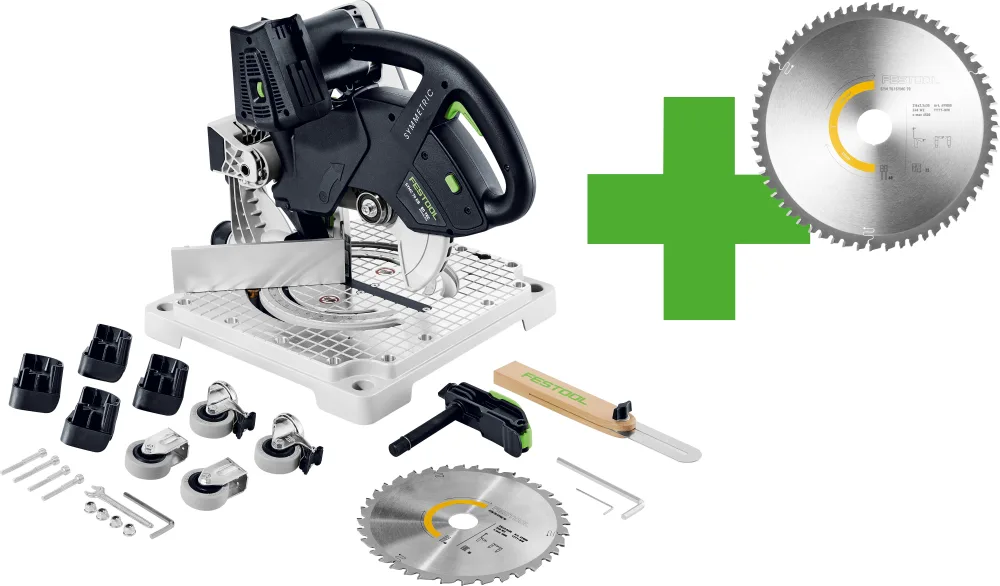 Festool SYMMETRIC SYMC 70 EB-Basic Mt Edt Listsåg utan batteri och laddare