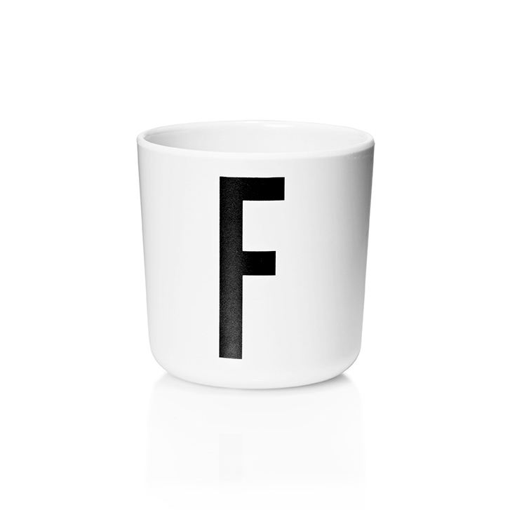 Design Letters personlig kopp eco, F