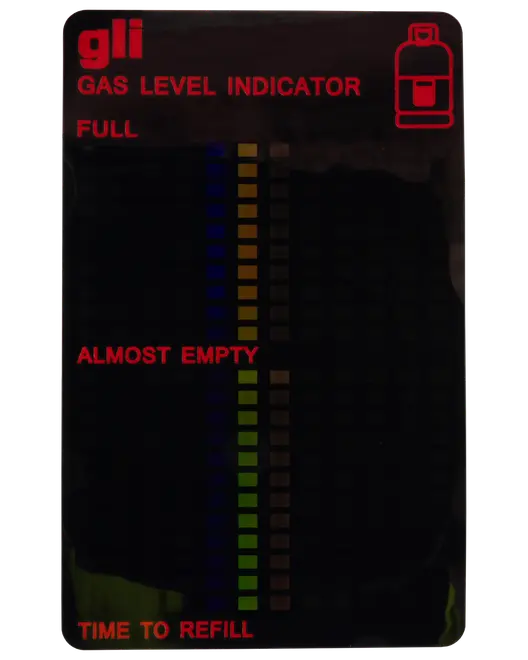 Indikator för gasnivå