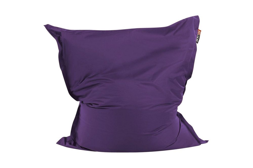 Sittsäck Fuzzy Violett, 140x180x20 cm