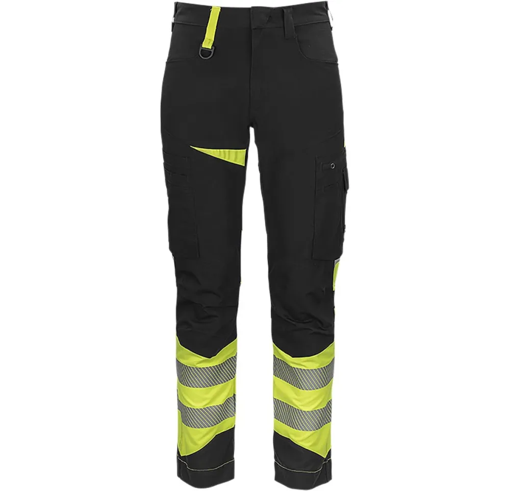 Texstar FP47120991430 Arbetsbyxa Hi-Vis gul/svart Hi-Vis gul/svart - Bild 2
