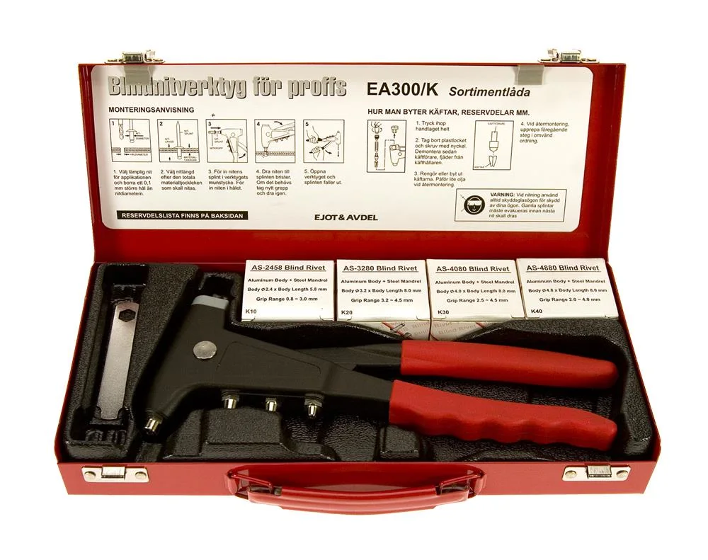 Ejot 190028 Blindnitsats EA300K (2,4 3,2 4,0 4,8 AL/ST)